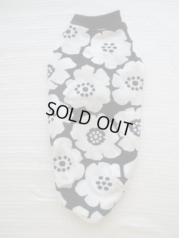 画像2: Bigフラワー(黒×白)