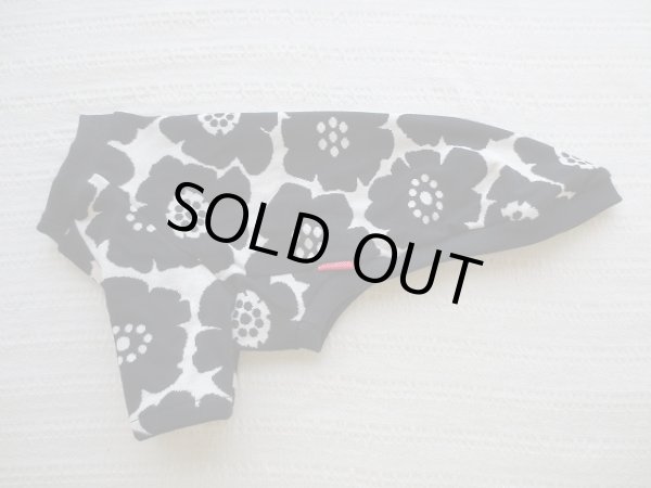 画像1: Bigフラワー(白×黒)