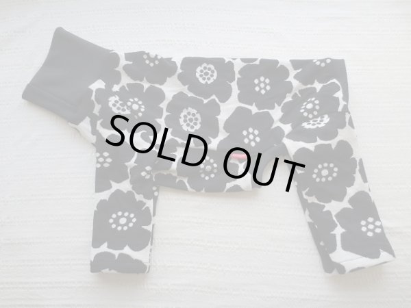 画像2: Bigフラワー(白×黒)