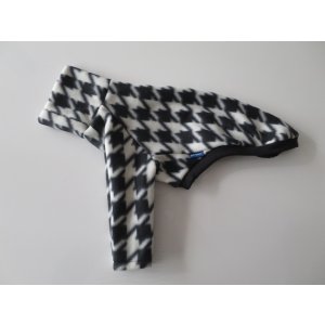 画像: フリース　千鳥格子