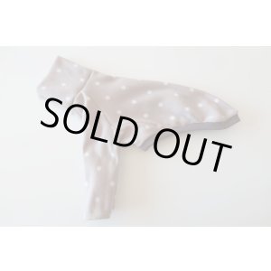 画像: フリース　ドット(グレージュ)