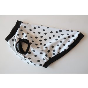 画像: 【特殊冷感　ウォータークールクロス】みずたま(黒)　ワイアM