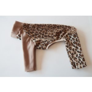 画像: 【フリース】ヒョウ柄　イタグレ4号