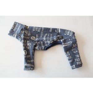 画像: 【ジャガード】英字　イタグレ4号