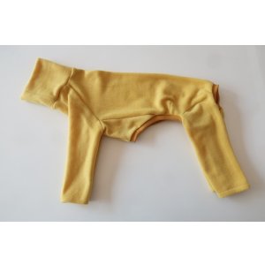 画像: 【フリース】イエロー無地　イタグレ4号