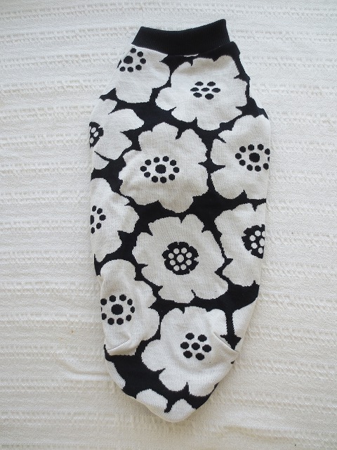 画像2: Bigフラワー(黒×白) 