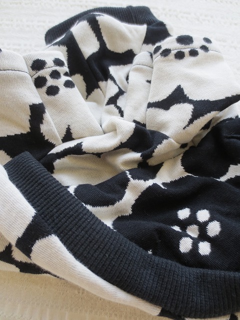 画像4: Bigフラワー(黒×白) 