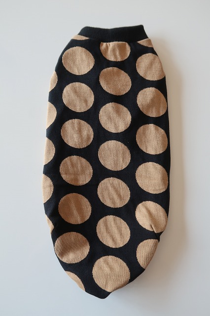 画像2: Bigドット(黒×ベージュ)