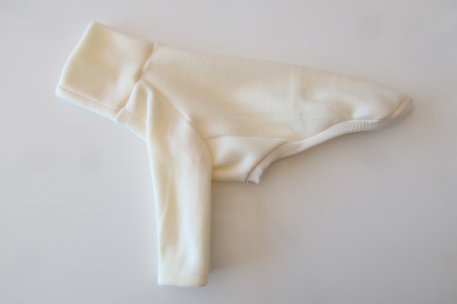 画像1: フリース　アイボリー