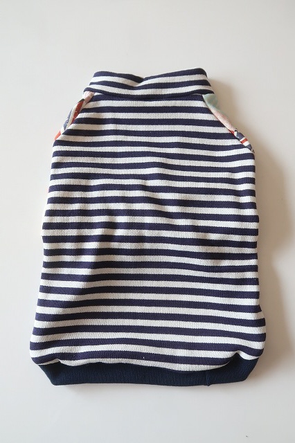 画像2: 紺×白ボーダー　ワイアM
