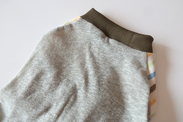 画像3: グリーン杢無地×ボーダー　ワイアM