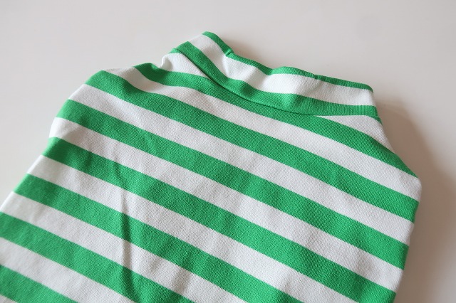 画像3: 緑×白ボーダー　ワイアL