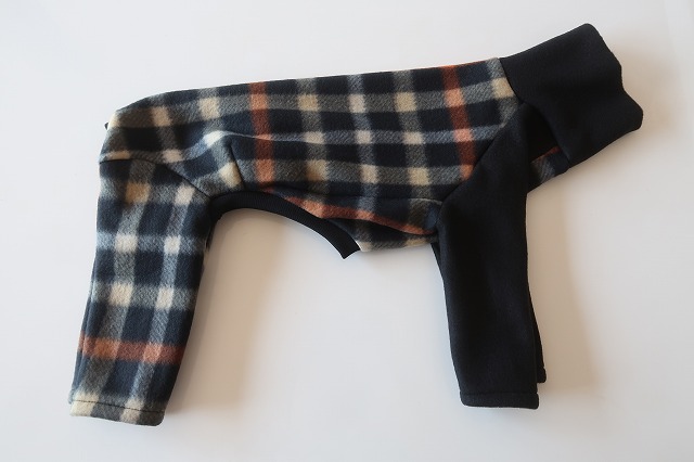 画像2: 【フリース】黒ブロックチェック　イタグレ4号