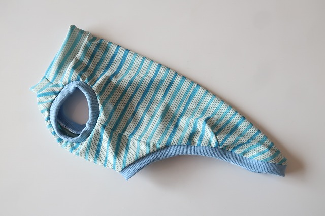 画像1: 【特殊冷感　ウォータークールクロス】　ボーダー　イタグレ1号