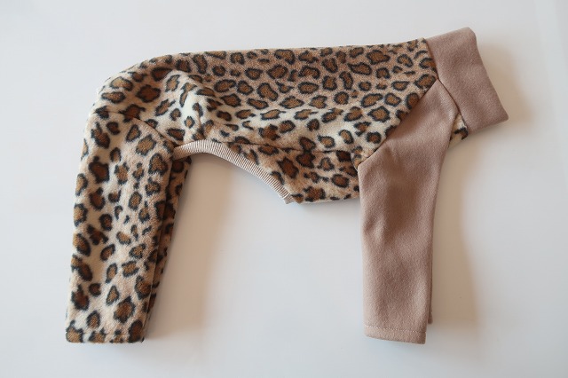 画像2: 【フリース】ヒョウ柄　イタグレ4号